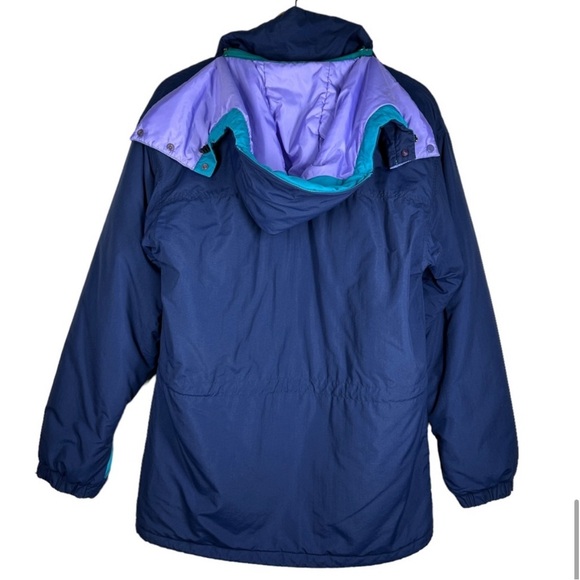 Vintage 90’s Patagonia Hooded Parka Winter Coat Men’s M Women’s L - Picture 2 of 10